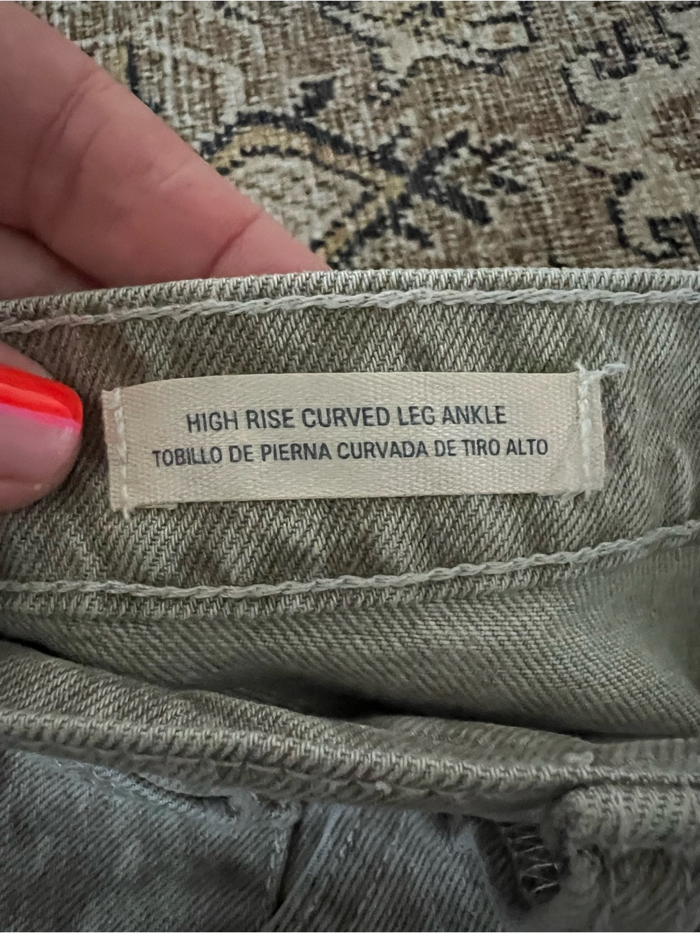 Women’s Leopard Print Wide Leg barrel Jean from Target - Picture 4 of 8